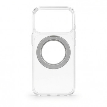 Evelatus cover Hybrid MagSafe con supporto in metallo 360 per Apple iPhone 18 Pro Max, PC+TPU, trasparente