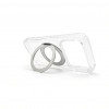 Evelatus cover Hybrid MagSafe con supporto in metallo 360 per Apple iPhone 18 Pro Max, PC+TPU, trasparente