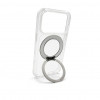 Evelatus cover Hybrid MagSafe con supporto in metallo 360 per Apple iPhone 18 Pro, PC+TPU, trasparente