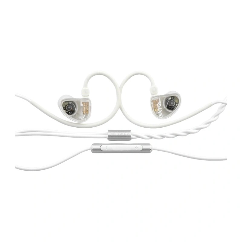 TRUTHEAR Gate cuffie in-ear con filo e microfono, bianco
