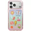 UNIQ Coehl Estelle cover per iPhone 18 Pro / 17 Pro, ricarica magnetica, rosa