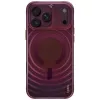 UNIQ Coehl Vela cover per iPhone 18 Pro Max / 17 Pro Max, ricarica magnetica, bordeaux