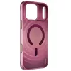 UNIQ Coehl Vela cover per iPhone 18 Pro Max / 17 Pro Max, ricarica magnetica, bordeaux