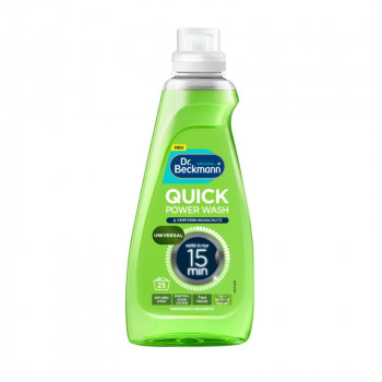 Dr.Beckmann Quick Power Wash detersivo liquido universale, 800 ml
