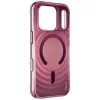 UNIQ Coehl Vela cover per iPhone 18 Pro / 17 Pro, ricarica magnetica, bordeaux