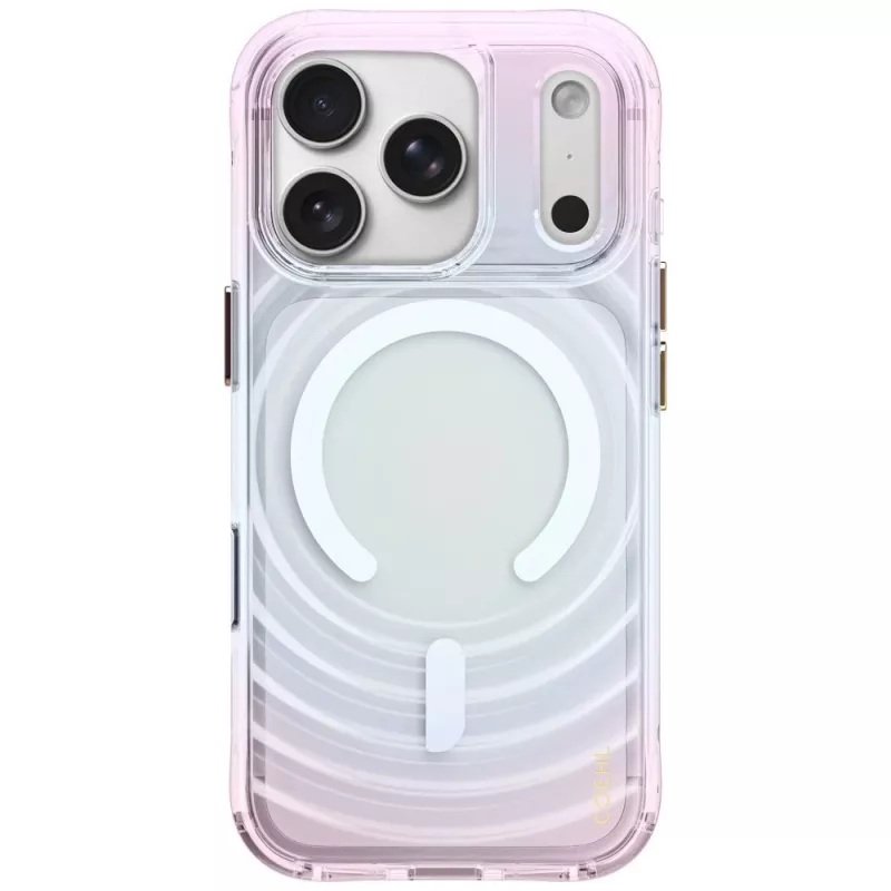 UNIQ Coehl Vela cover per iPhone 18 Pro /17 Pro con ricarica magnetica opale