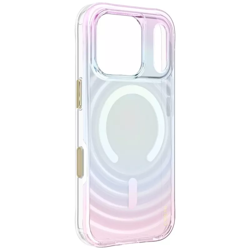 UNIQ Coehl Vela cover per iPhone 18 Pro /17 Pro con ricarica magnetica opale