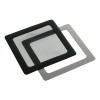 DEMCiflex filtro antipolvere 120 mm, quadrato, nero (129,4 x 129,4 mm)