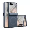 Tech-Protect Kevlar Aura cover MagSafe per Samsung Galaxy Z Flip 8, blu navy