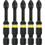 DeWalt DT7998T Punte per avvitatore a impatto torsione PH2 x 50 mm