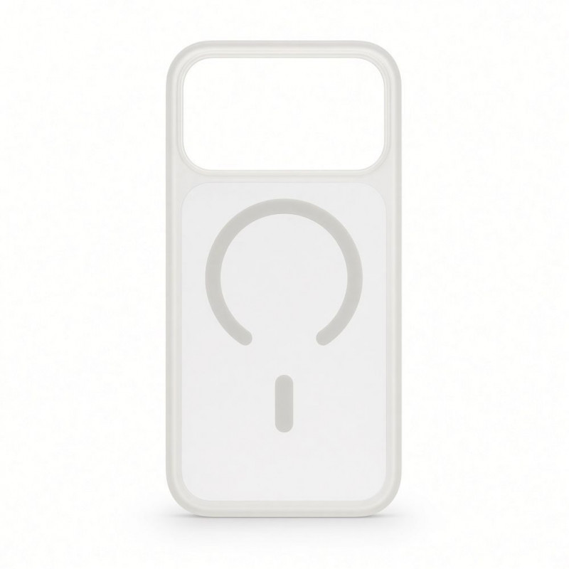 Evelatus Custodia MagSafe 2-in-1 Silver-Shield Skin Feel per Apple iPhone 18 Pro Max, opaca trasparente