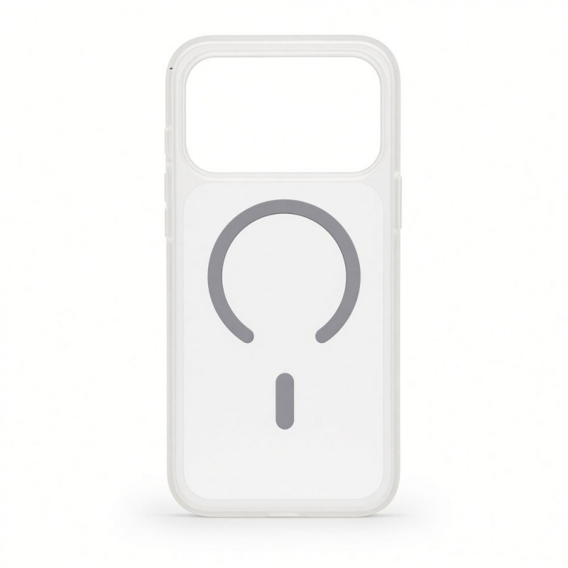 Evelatus Custodia MagSafe 2-in-1 Silver-Shield Skin Feel per Apple iPhone 18 Pro Max, opaca trasparente