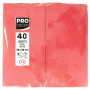 PROnappe tovaglioli 38,0 x 38,0 cm rosso