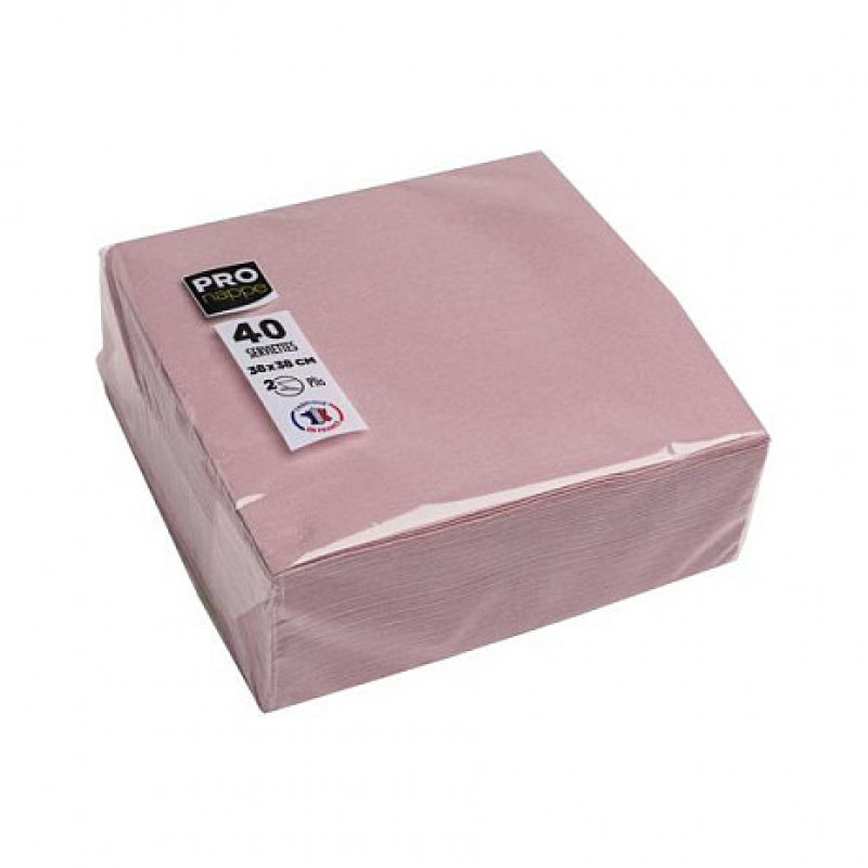 PROnappe tovaglioli 38,0 x 38,0 cm rosa antico