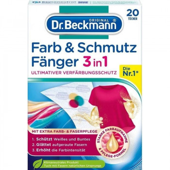 Dr. Beckmann fogli cattura colore e sporco, 20 pz.