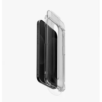 Vetro temperato UNIQ Optix SwiftFitVivid DX2 per iPhone 18 Pro Max con applicatore