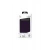 Just Must JM custodia in pelle con MagSafe per iPhone 18 Pro Max, viola