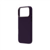 Just Must JM custodia in pelle con MagSafe per iPhone 18 Pro Max, viola