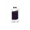 Just Must JM custodia in pelle con MagSafe per iPhone 18 Pro, viola