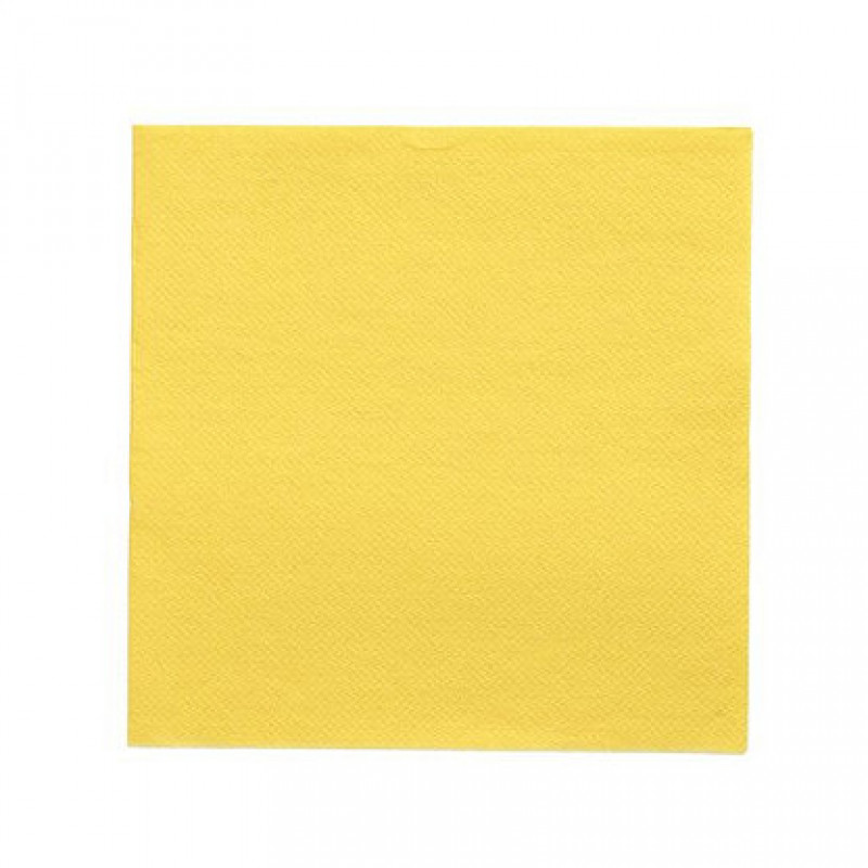 PAPSTAR tovaglioli 32.0 x 32.0 cm 2 strati giallo