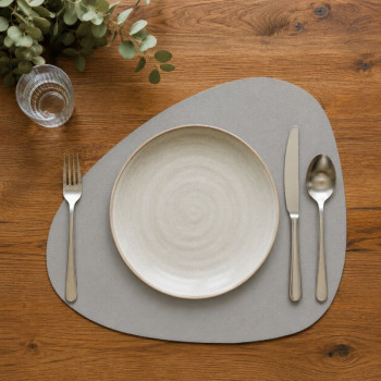 Asi Collection tovaglietta in PVC, grigio