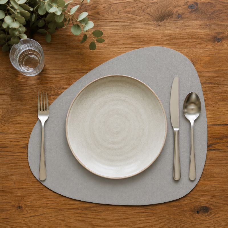 Asi Collection tovaglietta in PVC, grigio