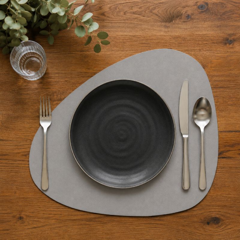 Asi Collection tovaglietta in PVC, grigio