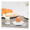 Westmark cucchiai da uovo, set da 6, 14,5 cm, plastica bianca