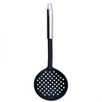 Asi Collection mestolo forato, nylon/acciaio inox