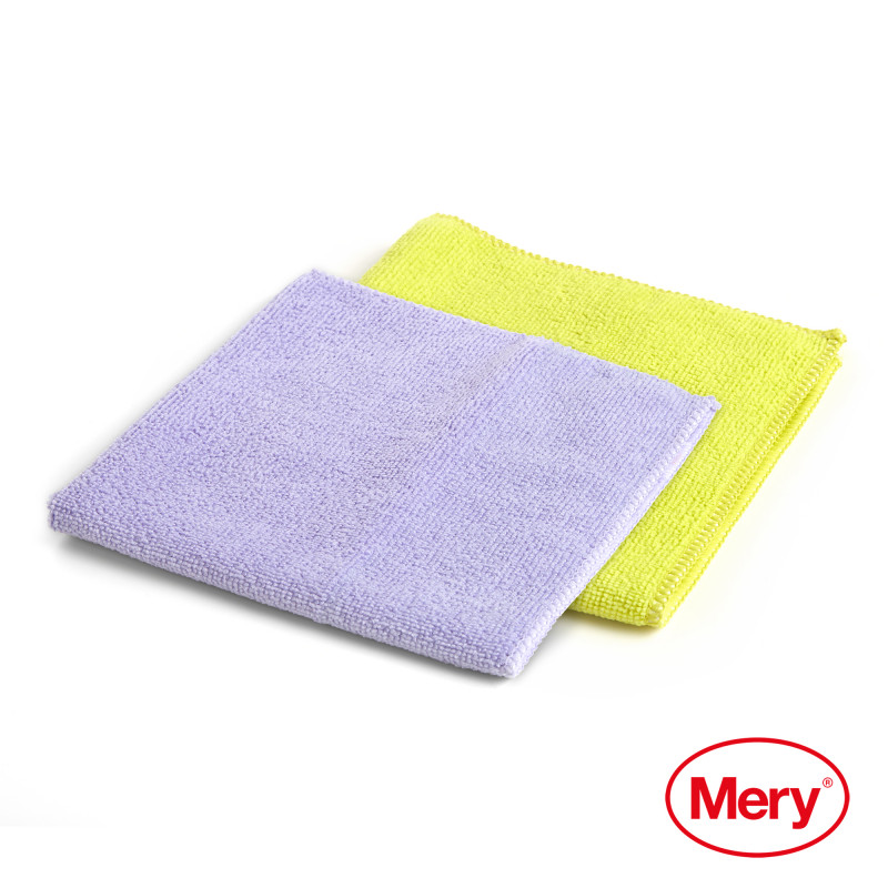 MERY panni in microfibra per la pulizia, 2 pz., 38x36 cm