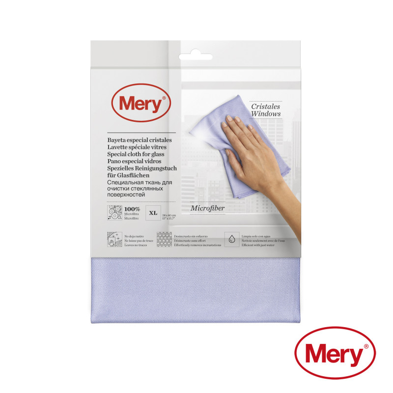 MERY panno in microfibra per vetri, 30x40 cm