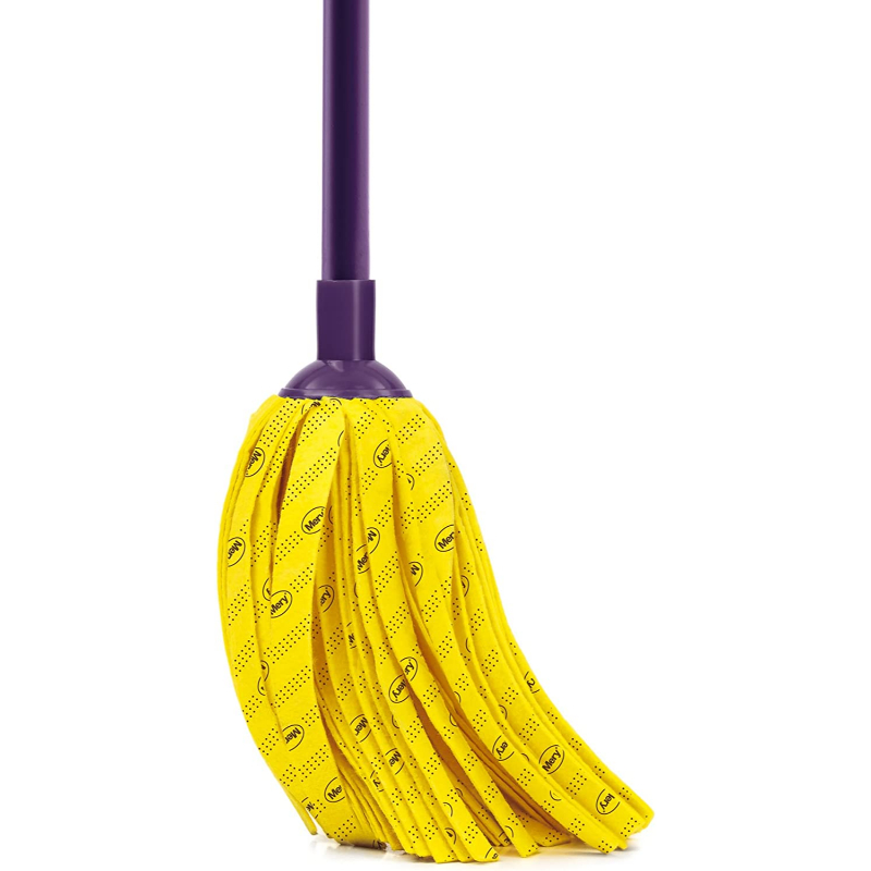MERY ricambio testina lavapavimenti in strisce di spugna, 23 cm, 105 g