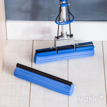 YORK MOP TOP ricambio testina lavapavimenti in spugna ad incastro