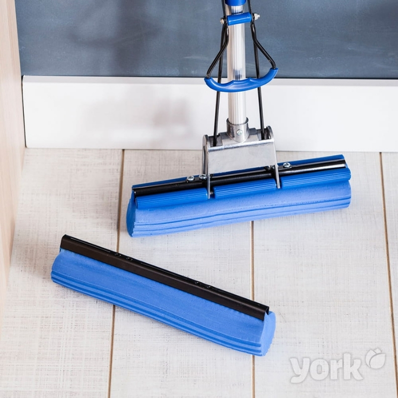 YORK MOP TOP ricambio testina lavapavimenti in spugna ad incastro