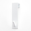 Rayen gancio da porta per appendere, 1 gancio, bianco