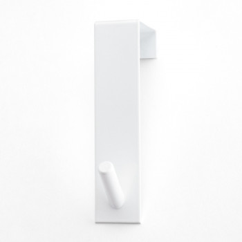 Rayen gancio da porta per appendere, 1 gancio, bianco