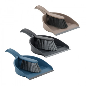 YORK COMPACT set paletta e spazzola con bordo in gomma