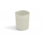KIS Filo S cesto rotondo 0,5 l, Ø 9 x 11 cm, color avorio