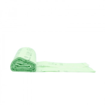 BioBag sacchi per rifiuti compostabili 20 l, 42 x 54 cm, 15 micrometri, verde (15 pezzi per rotolo)
