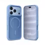 Crong Matte Magnetic custodia MagSafe per iPhone 18 Pro / 17 Pro, blu