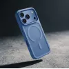 Crong Matte Magnetic custodia MagSafe per iPhone 18 Pro / 17 Pro, blu