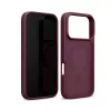 Crong Matte Magnetic custodia MagSafe per iPhone 18 Pro / 17 Pro, bordeaux