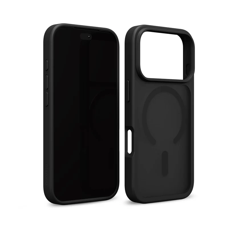 Crong Matte Magnetic custodia MagSafe per iPhone 18 Pro Max / 17 Pro Max, nero