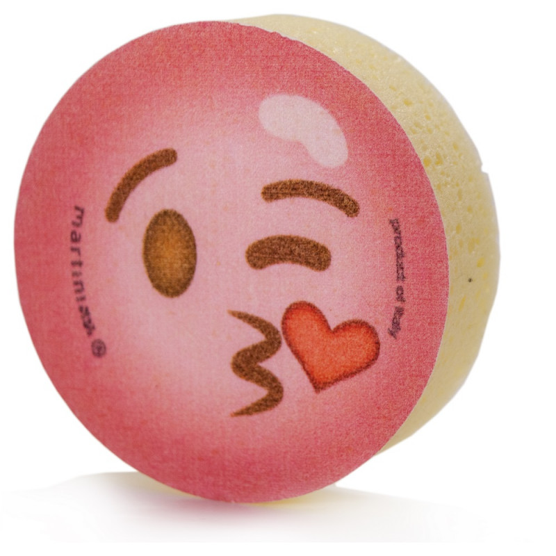 Martini spugna da bagno, design emoji frutta, assortite