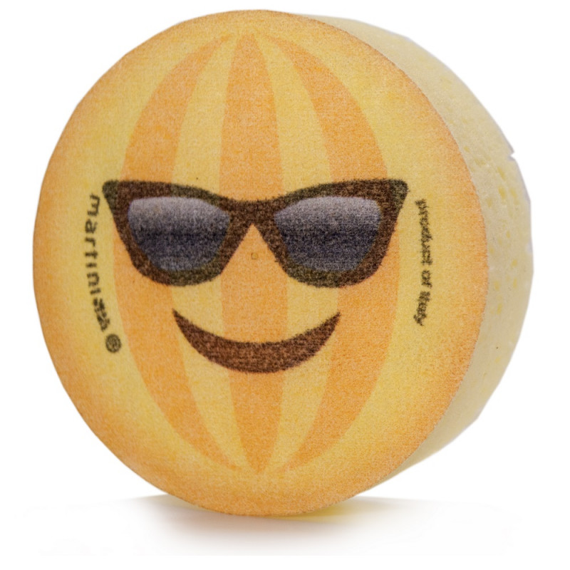Martini spugna da bagno, design emoji frutta, assortite