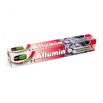 Giostyle foglio in alluminio 8m / 12µm / Ø3x30cm