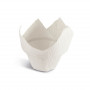 Guardini pirottini in carta per friggitrice ad aria, 12 pz., bianco, Ø8,5x8 cm