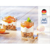 Leifheit contenitore in vetro con coperchio a vite 167 ml