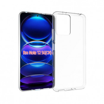 Evelatus Xiaomi Redmi Note 12 5G / Poco X5 5G custodia in silicone trasparente, 1,5 mm TPU