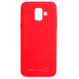 Evelatus Samsung A6 2018 Nano custodia in silicone Soft Touch TPU rosso